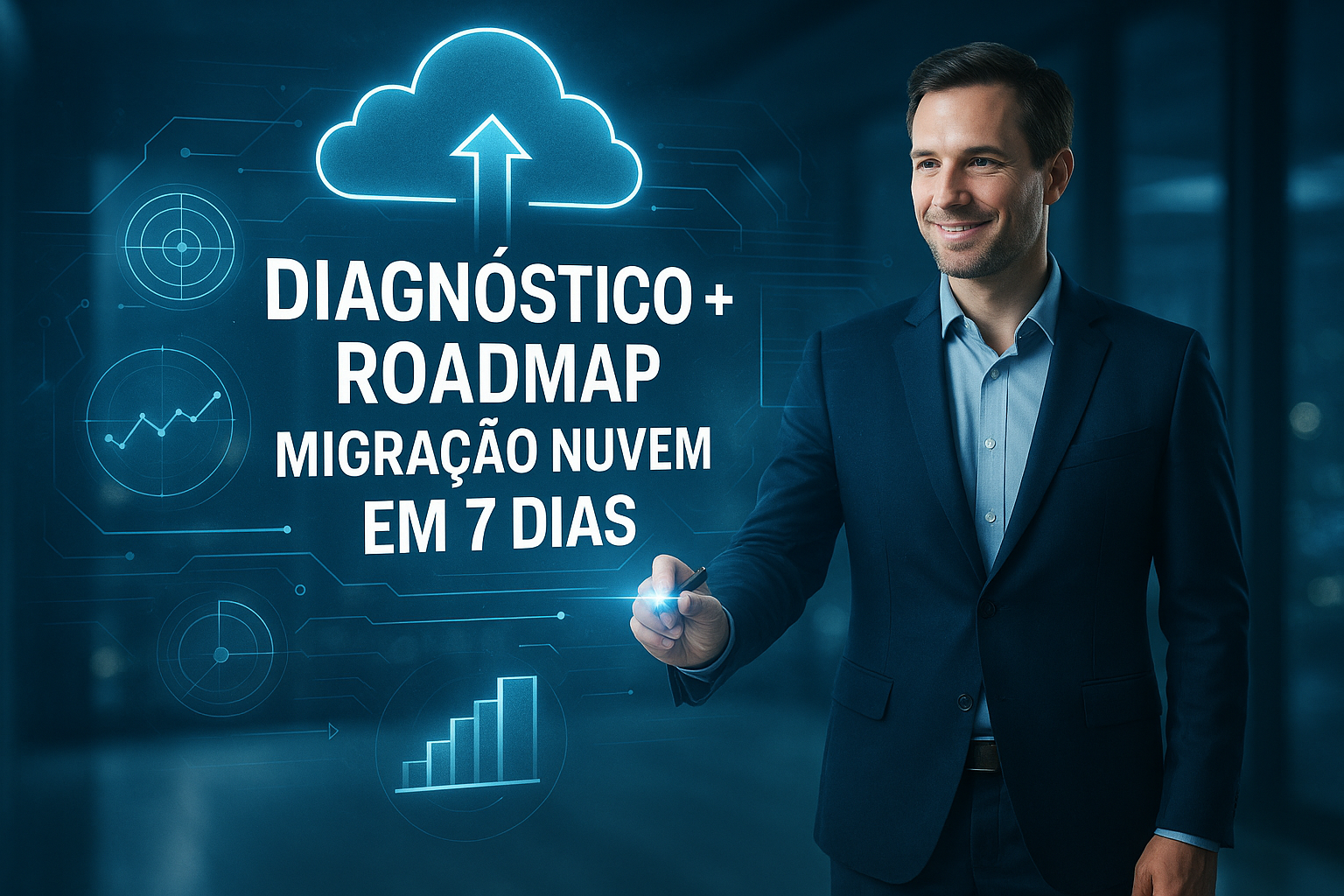 Diagnóstico + Roadmap migração núvem em 7 dias
